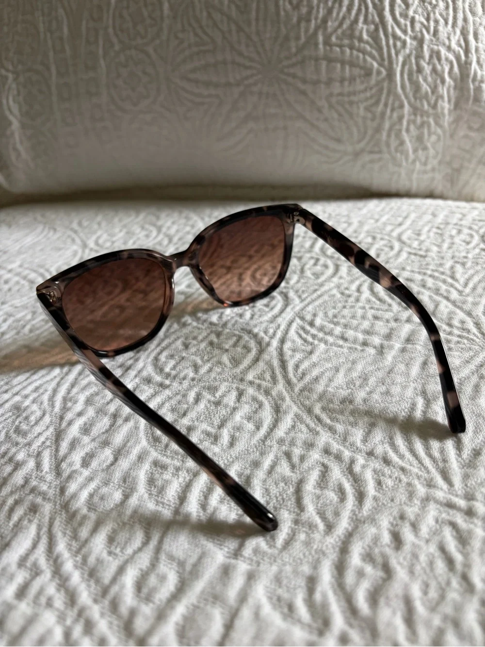 Ann Taylor Tortoiseshell Brown Gradient Lens Women's Sunglasses